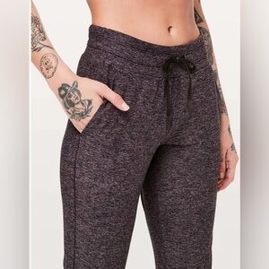 Dark purple lululemon joggers